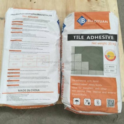 High Strength White Powder Cement Based Tile Adhesive Porcelain Tile Glue