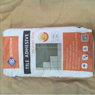 Waterproof White And Grey Colors Adhesive For Tiles,Marbles,Stones